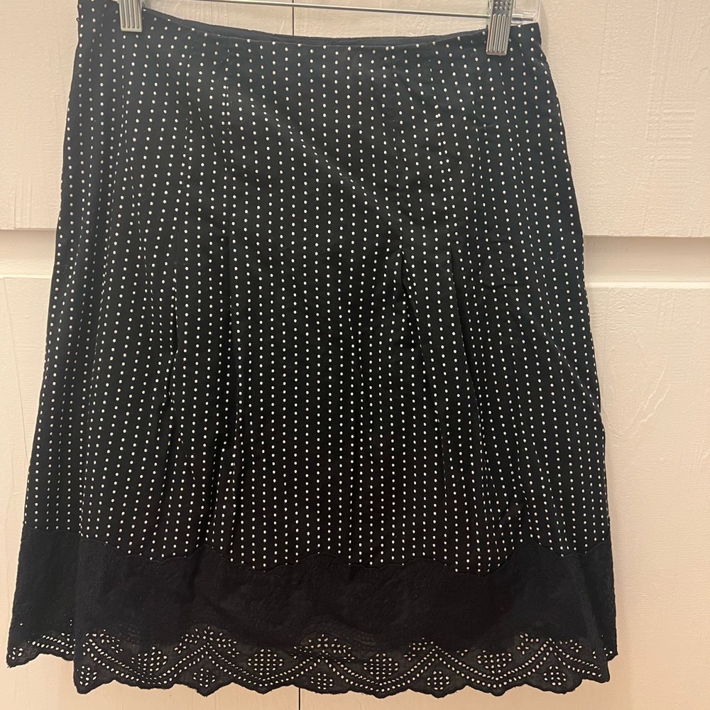Ann Taylor Polka Dot Skirt